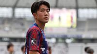 Ryunosuke Sato, gelandang serang FC Tokyo yang sedang dipinjamkan ke&nbsp;Fagiano Okayama. (fctokyo.co.jp)