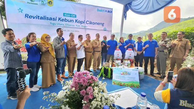Revitalisasi Kebun Kopi Cikoneng, Target Tingkatkan Produktvitas hingga 120 Persen dan Sejahterakan Petani, Bogor (10/6/2024). Foto: Liputan6.com/Ade Nasihudin.