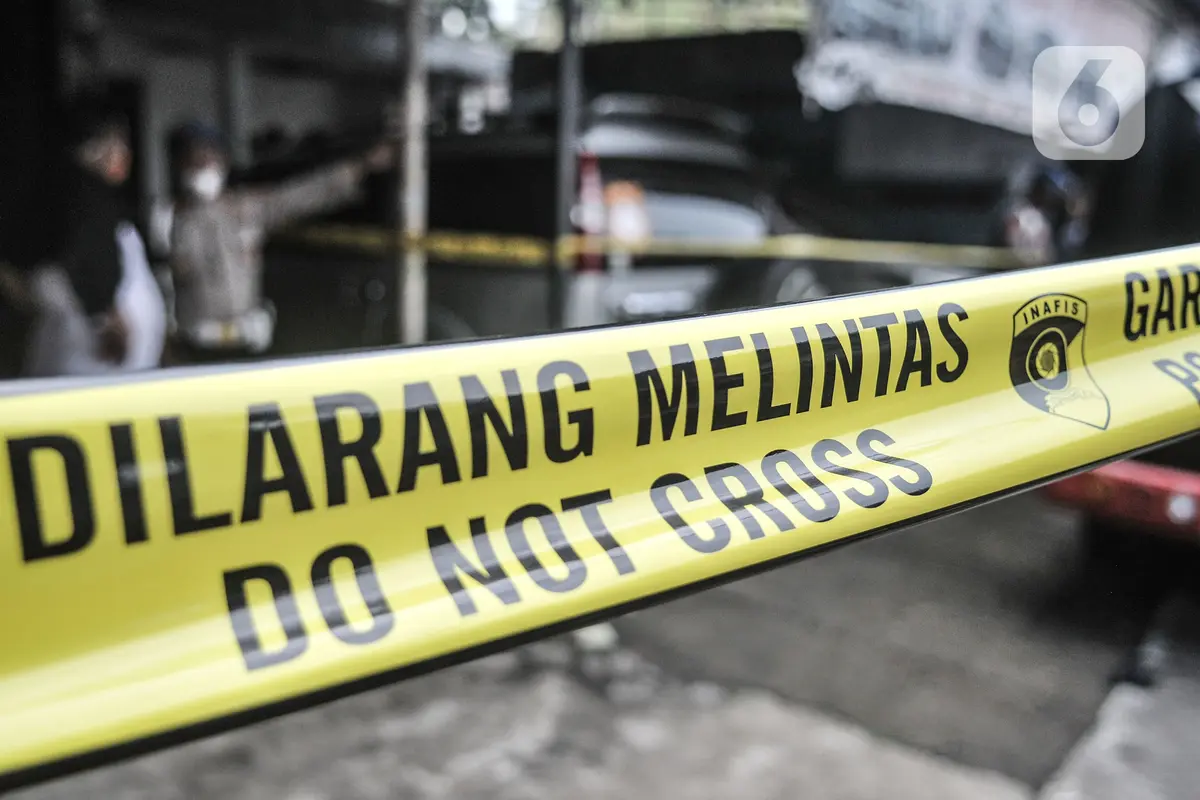 TKP Rumah Terduga Teroris di Condet