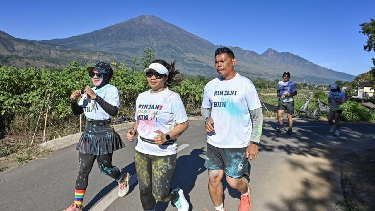 Rinjani Color Run di Sembalun Lombok Timur: Gubernur NTB Apresiasi Penuh, Siap Dukung Lebih Besar Tahun Depan!