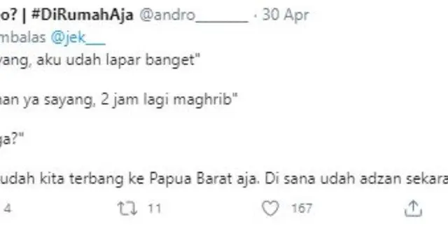 cuitan kocak batalin puasa