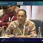 Wakil Ketua Komisi Pemberantasan Korupsi (KPK) Nurul Gufron, saat Rakernas One Map Policy Summit 2024, Kamis (11/7/2024). (Foto: tangkapan layar/Tira Santia)