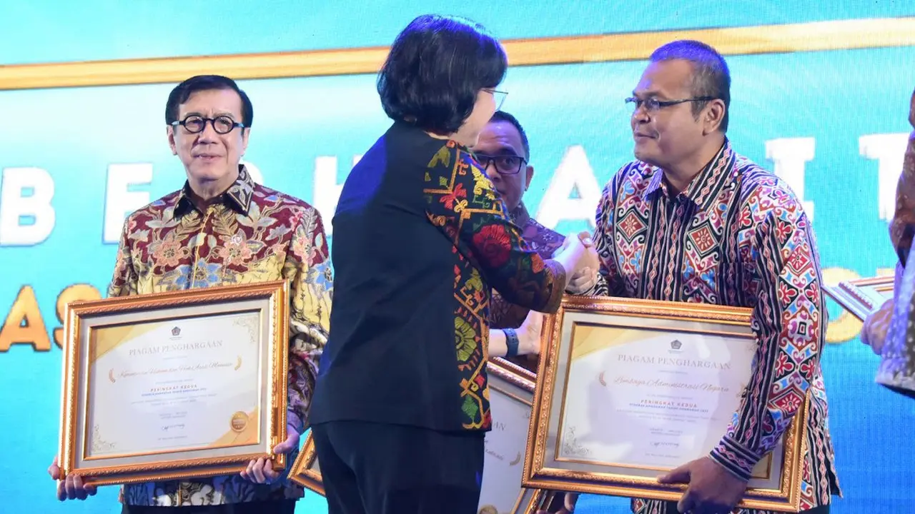 Lembaga Administrasi Negara (LAN) kembali mengukir prestasi dengan meraih peringkat ke II Pelaksanaan Kinerja Anggaran Terbaik Tahun 2022