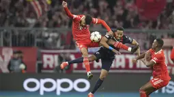 Bayern Munchen sukses mencetak tiga gol sebelum 30 menit pertama di babak pertama. (AP Photo/Matthias Schrader)