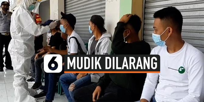 VIDEO: Nekat Mudik Via Garut, Travel Disetop Disuruh Putar Balik