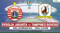 AFC CUP_Persija Jakarta Vs Tampines Rovers (Bola.com/Adreanus Titus)