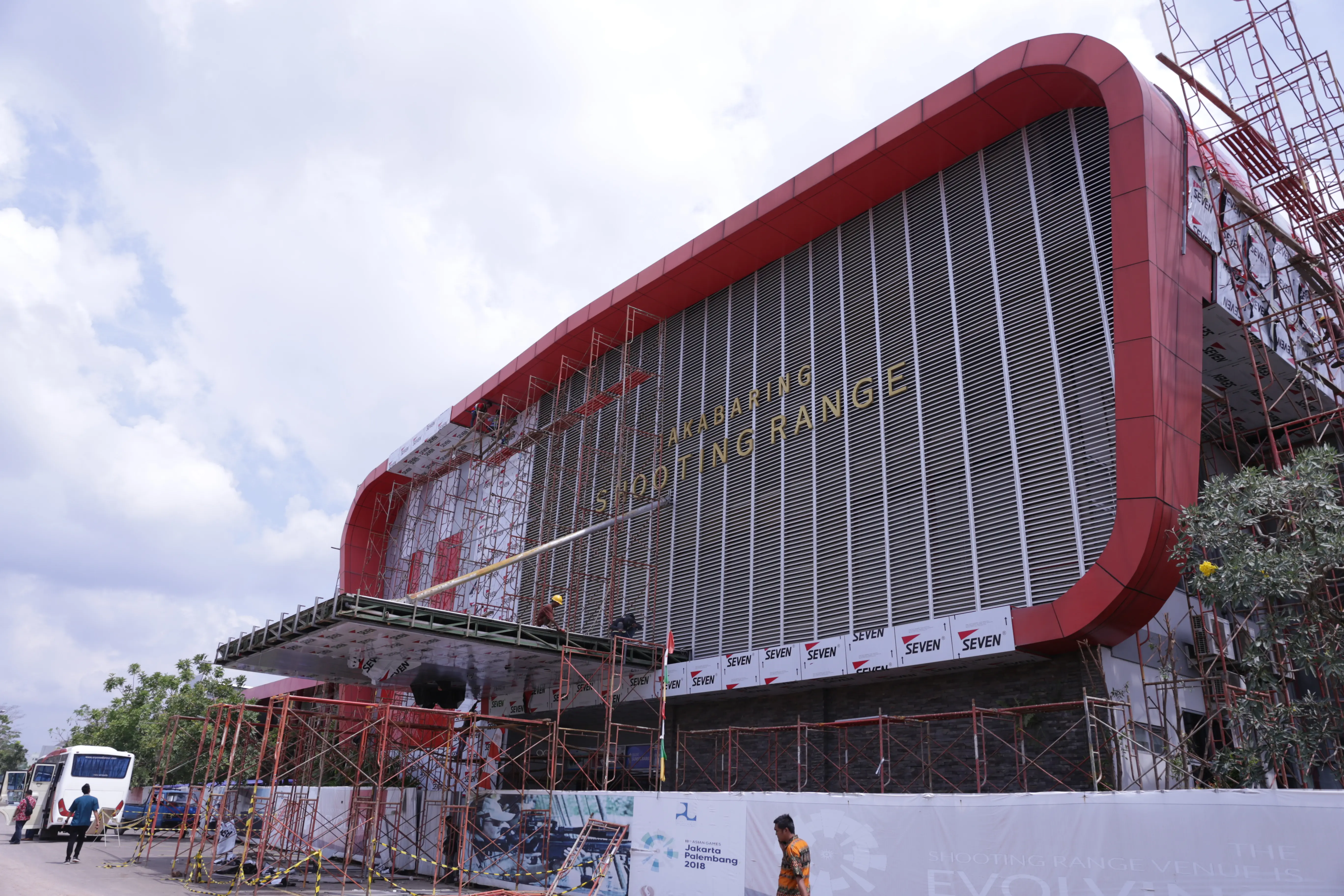 Venue Dayung Jakabaring Sport City untuk Asian Games 2018 (Bola.com/Vascal Sapta Hadi)