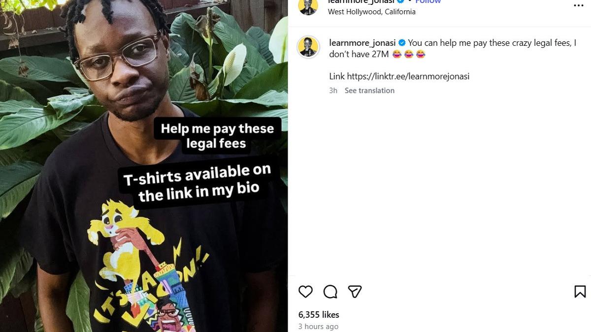 Reaksi Kocak Komedian Learnmore Jonasi, Digugat dalam Jumlah Fantastis soal Konten OST Lion King