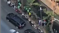 Kepergok Curi Motor, Maling Panik Nyemplung ke Kali (Tangkapan Layar Akun X @gadinglyfe)