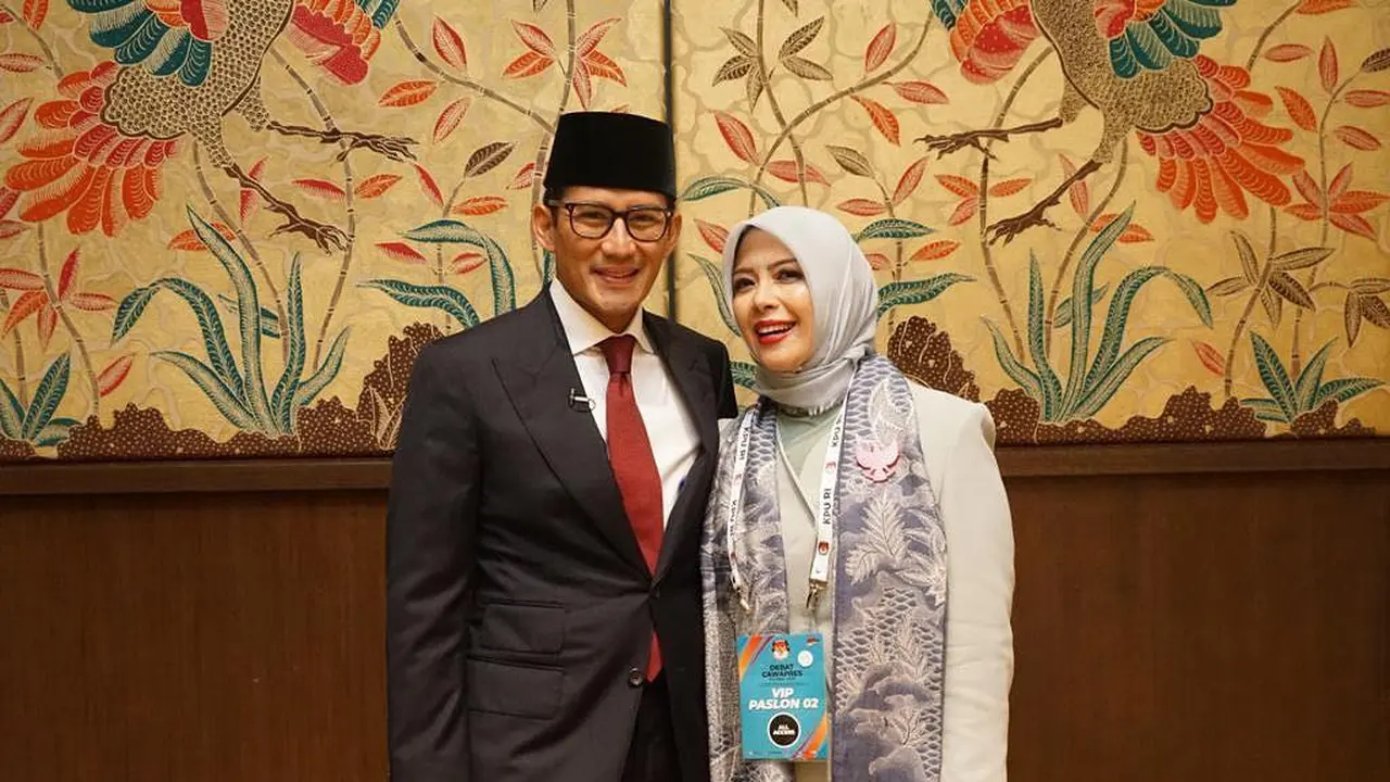 Jadi fashion stylish Sandiaga Uno