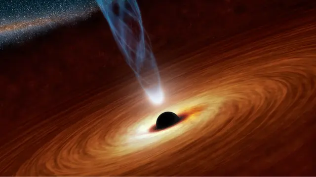 Ilustrasi Black Hole (Foto: NASA).