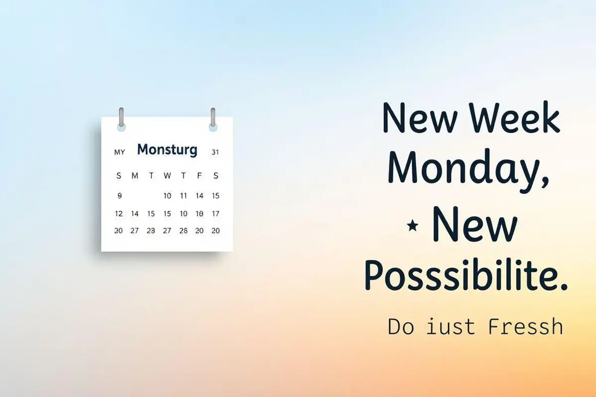 New Week Quotes