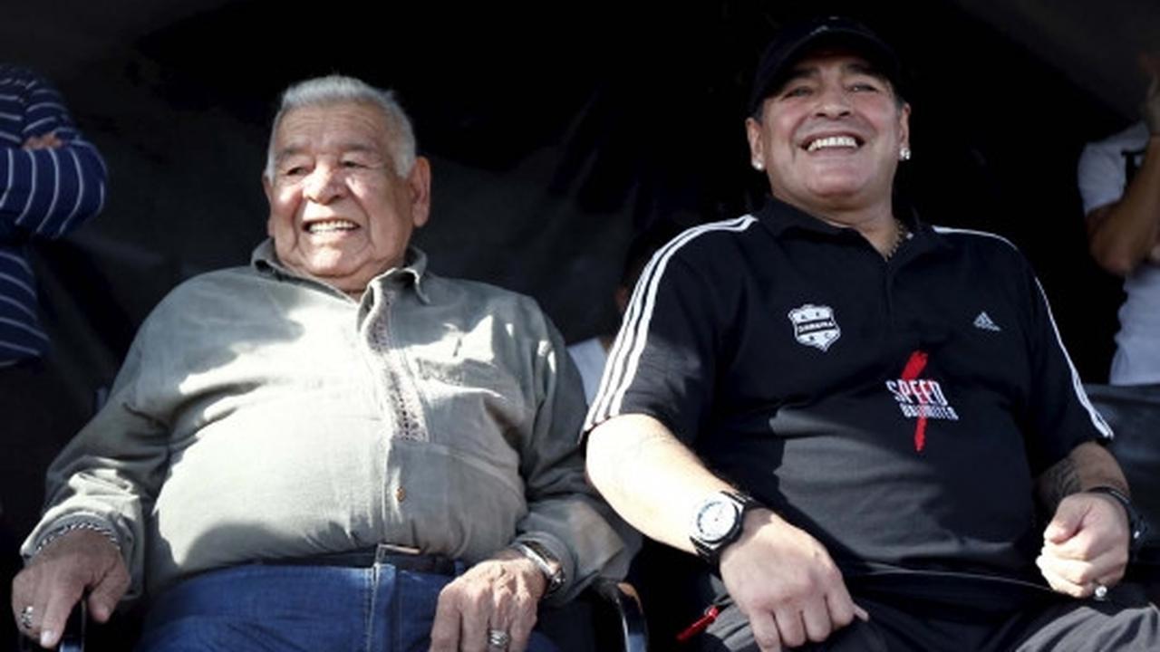 Mengenang keakraban Diego Maradona bersama sang ayah
