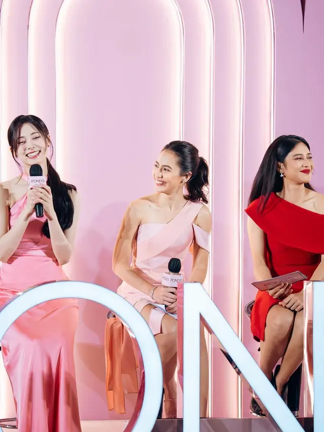 Pevita Pearce, Tzuyu, dan Dian Sastrowardoyo (Instagram/pevpearce)