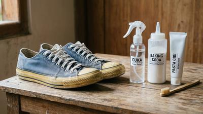 5 Cara Membersihkan Sol Sepatu yang Menguning, Bisa Pakai Bahan Dapur