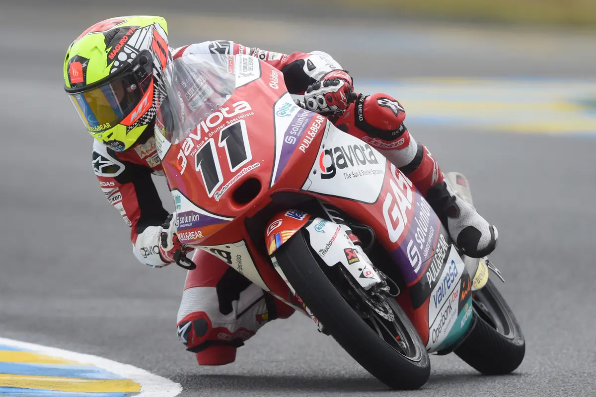 Pembalap Solunion GASGAS Aspar Team di Moto3, Sergio Garcia.