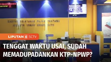 Soal pemadanan kartu tanda penduduk atau KTP dan nomor pokok wajib pajak, NPWP, ternyata masih ada 670 ribu warga yang belum memadankan KTP dan NPWP-nya. Dan apakah Anda salah satunya ?