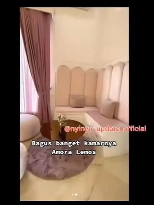Kamar Amora Lemos (Instagram/rumpi_gosip)