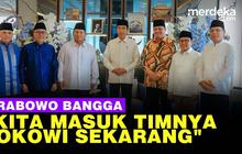 VIDEO: Prabowo Kompak Bareng 4 Ketum Partai "Kita Masuk Timnya Jokowi Sekarang"