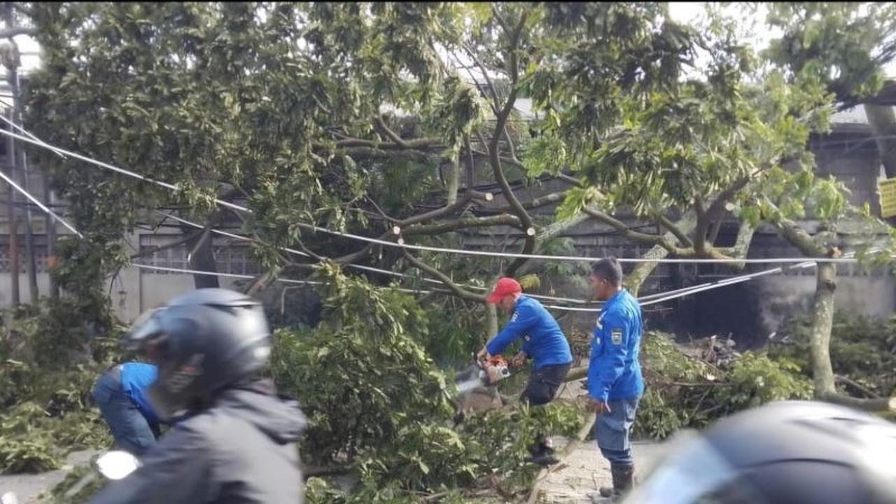 Angin Puting Beliung Cimahi Terjang Tiga Wilayah, 129 Rumah Rusak dan Empat Warga Luka