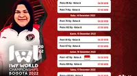 Jadwal dan Link Streaming Kejuaraan Angkat Besi Dunia 2022, 13-17 Desember 2022. (Sumber : dok. vidio.com)