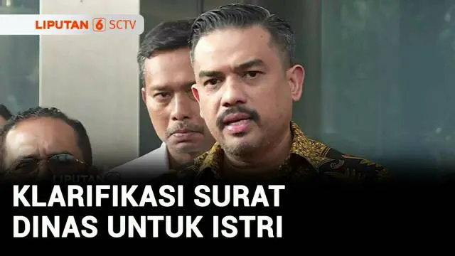 VIDEO: Menteri UMKM Klarifikasi ke KPK Soal Surat Istrinya Minta Pendampingan Keliling Eropa