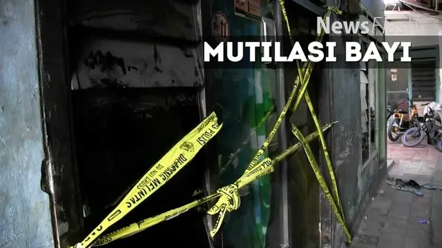 NEWS FLASH: Selain Mutilasi Bayi Istri Provos Polisi Juga Lukai Anak Sulungnya