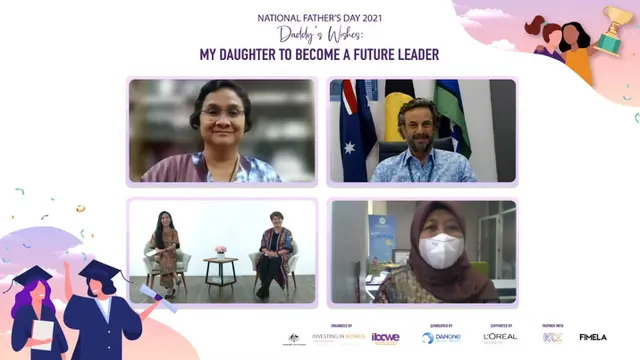 Rayakan Hari Ayah Nasional, IBCWE Hadirkan Webinar Menarik Seputar Kiat Menjadikan Anak Perempuan Pemimpin di Masa Depan