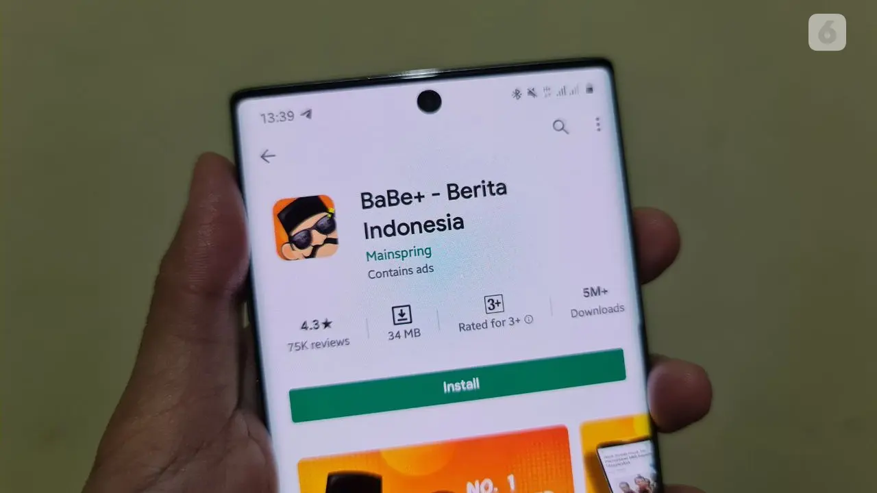 Ilustrasi aplikasi BaBe