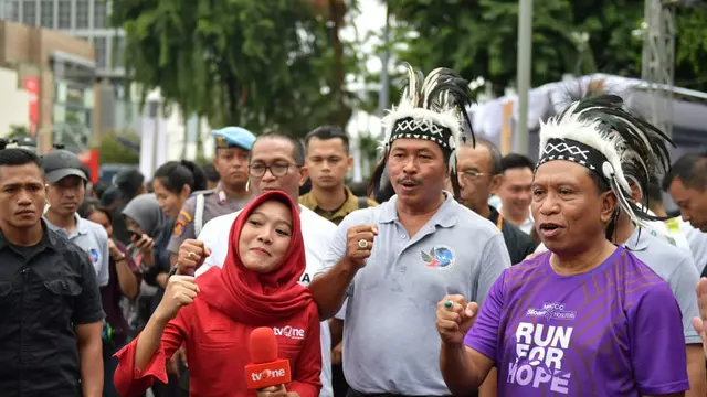 CFD Anti Narkoba Bareng Polda, Menpora Ajak Semarakkan PON XX Papua 2020