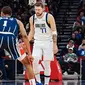 Luka Doncic berhasil mencetak 50 poin ke ring Houston Rockets. (Instagram/lukadoncic)