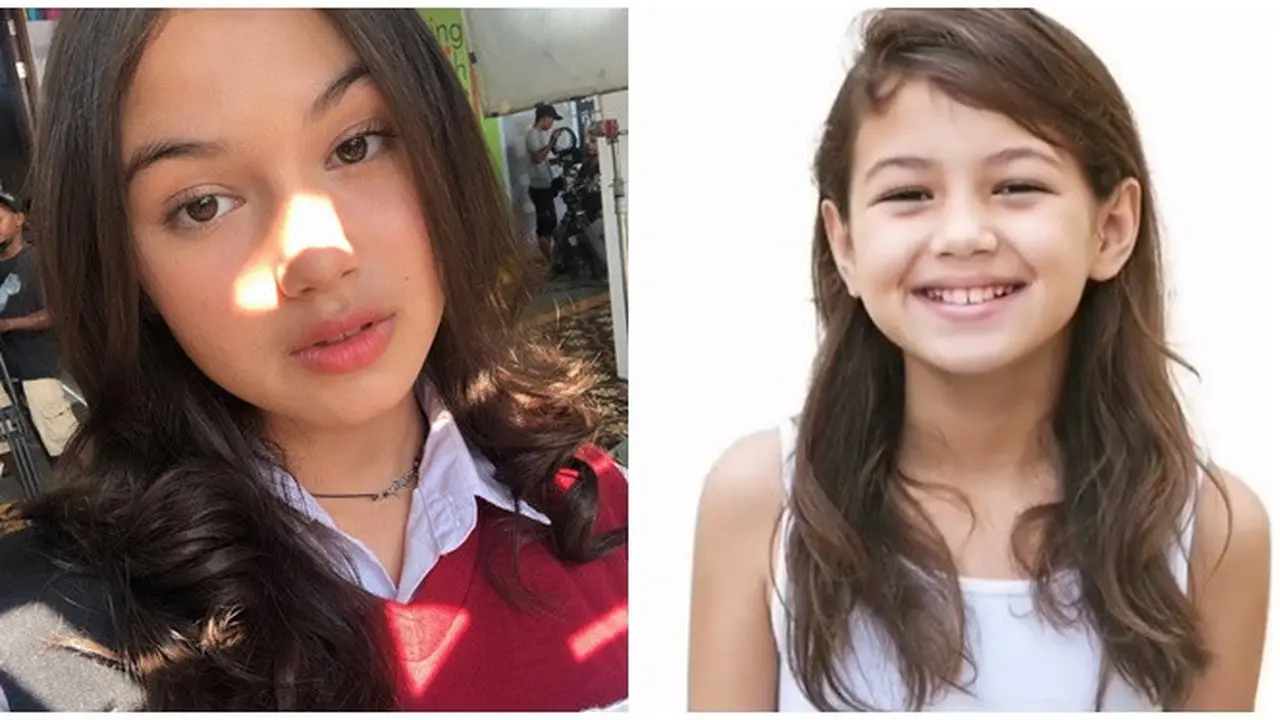 Ulang Tahun ke-14, Ini 6 Potret Masa Kecil Saskia Chadwick Aktris 'Dari Jendela SMP'