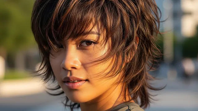 Ide Potongan Rambut Pendek Bervolume ala Korea untuk Wanita Aktif