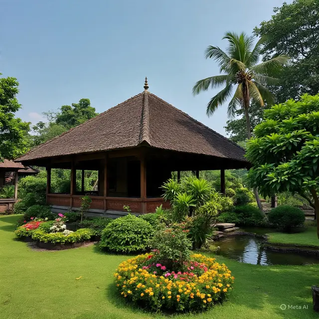 Rumah Sederhana Ada Kebun