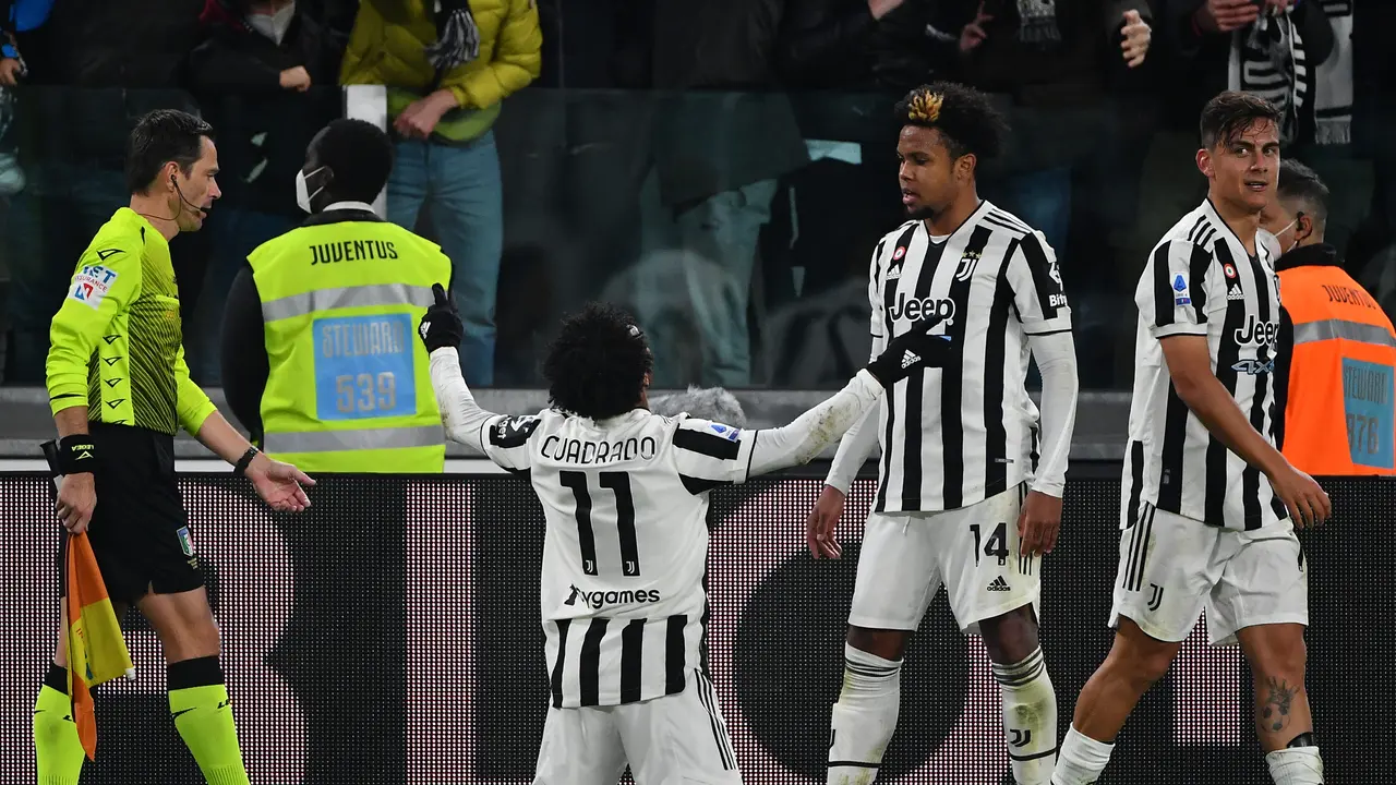 Cuadrado Bawa Juventus Menang Dramatis atas Fiorentina di lanjutan Liga Italia