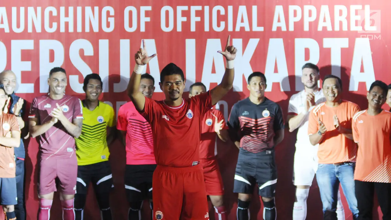 Persija Resmi Kenalkan Kaus Tim Untuk Musim 2018