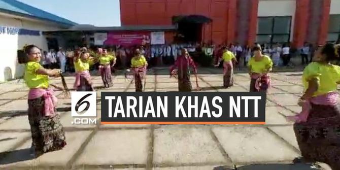 VIDEO: Tarian Khas NTT dari Dokter Spesialis untuk Kepala BKKBN