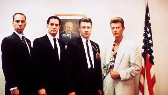 David Bowie dalam film Twin Peaks: Fire Walk with Me (1992)