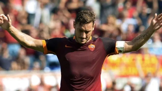 Francesco Totti (c) AFP