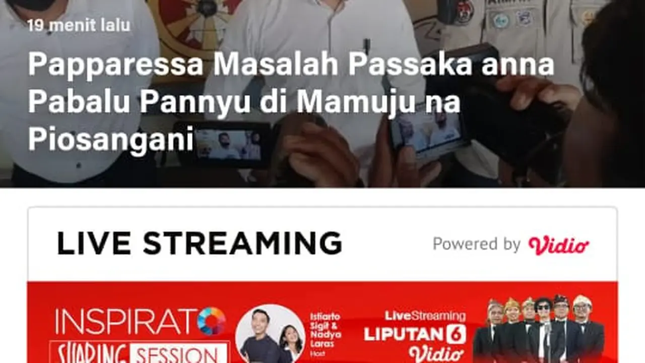 Program Liputan6.com Merawat Bahasa Daerah