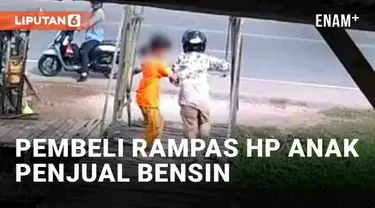 Waspadalah, aksi kejahatan kini seolah tak mengenal tempat dan waktu. Seorang bocah perempuan jadi korban perampasan HP di Handil Bakti, Kalimantan Selatan. Dua orang bermodus membeli bensin eceran di toko orang tua korban sembari mengamati situasi.