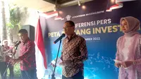 Sekretaris Kementerian Investasi/BKPM Ikmal Lukman di acara peluncuran Peta Peluang Investasi (PPI) 2022 di Conrad Hotel, Bali, Jumat (16/12/2022).