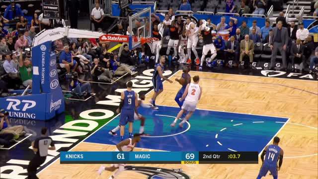 Berita video game recap NBA 2017-2018 antara New York Knicks melawan Orlando Magic dengan skor 120-113.