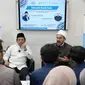 Direktur Majelis Hukama Muslimin (MHM) kantor cabang Indonesia Dr Muchlis M Hanafi dalam dalam Diskusi dan Bedah Buku Piagam Persaudaraan Kemanusiaan di Jakarta. (Ist)