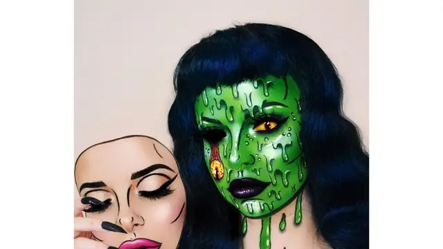 Beauty Influencer yang Terkenal Punya Skill Makeup Unik