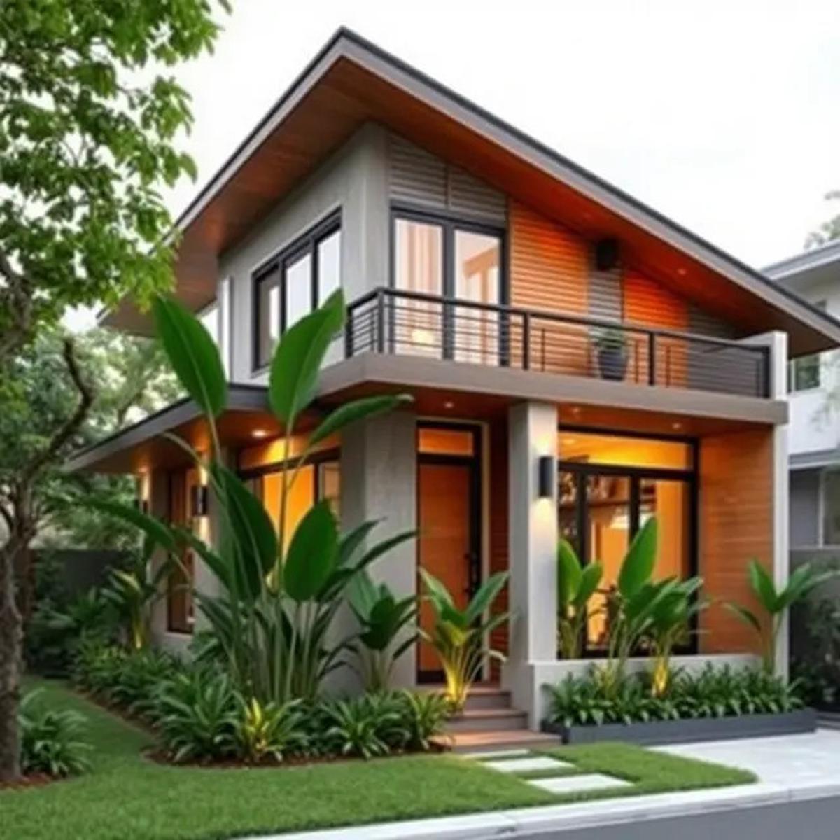 7 Gambar Rumah Sederhana Tapi Cantik dengan Budget Minim, Hunian Tren 2025