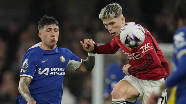 Alejandro Garnacho - Enzo Fernandez - Chelsea vs Manchester United