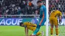 Kekalahan ini memperpanjang tren buruk Bhayangkara FC yang hanya mengoleksi satu poin dari empat laga terakhir dan kini tertahan di posisi ke-10 klasemen sementara dengan total 19 poin. (Bola.com/M Iqbal Ichsan)