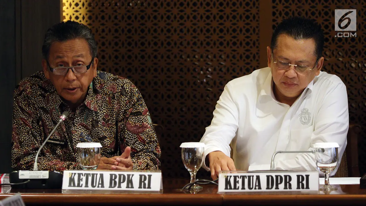 BPK Serahkan Hasil Audit ke DPR