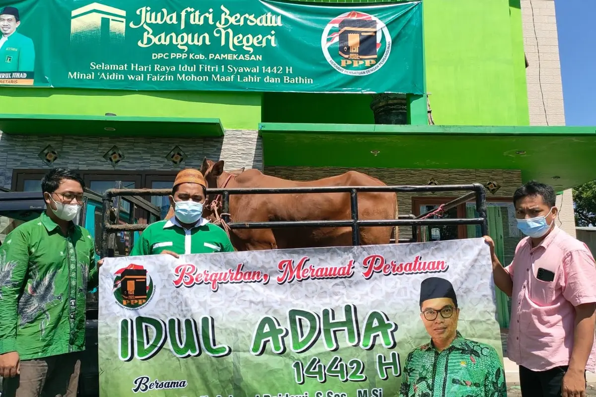 PPP Bagikan Hewan Kurban